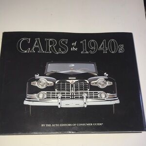 “Cars of the 1940’s” Hardback Book